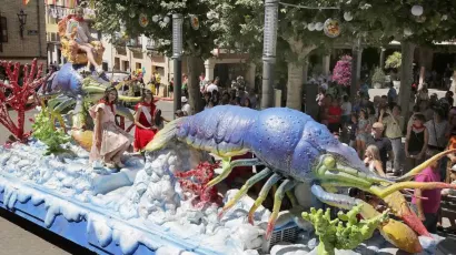 Carroza Cangrejos - Carrozas Rurro
