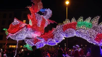 Dragón chino - Carrozas Rurro