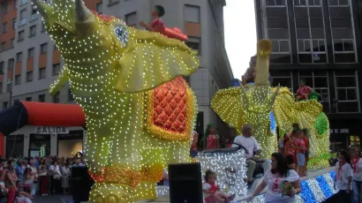 Carroza elefantitos - Carrozas Rurro