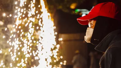 Espectáculo de fuego creado por Carrozas Rurro