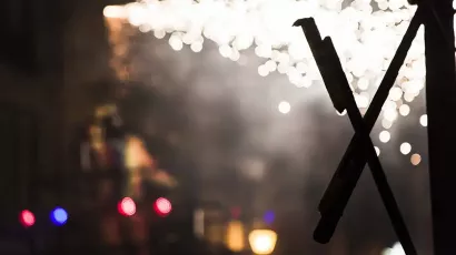 Espectáculo de fuego creado por Carrozas Rurro