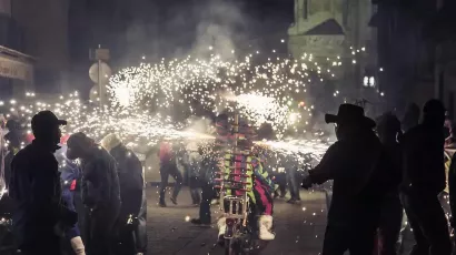 Noche de fuego en Toro - Espectáculos de Fuego de Carrozas Rurro