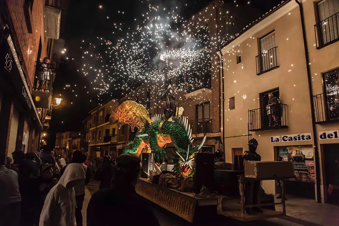Noche de fuego en Toro - Espectáculos de Fuego de Carrozas Rurro
