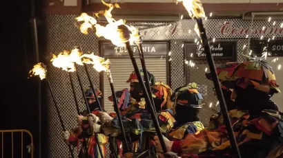 Noche de fuego en Toro - Espectáculos de Fuego de Carrozas Rurro