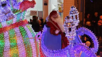 Trineo de Papá Noel - Carrozas Rurro