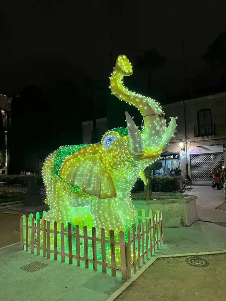 Decoración Navideña Elefantitos - Carrozas Rurro