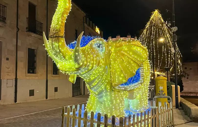 Decoración Navideña Elefantitos - Carrozas Rurro